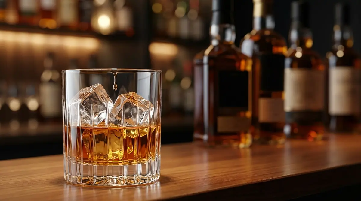 【結論】ウイスキーロックの基本｜氷・量・グラスを30秒で解説