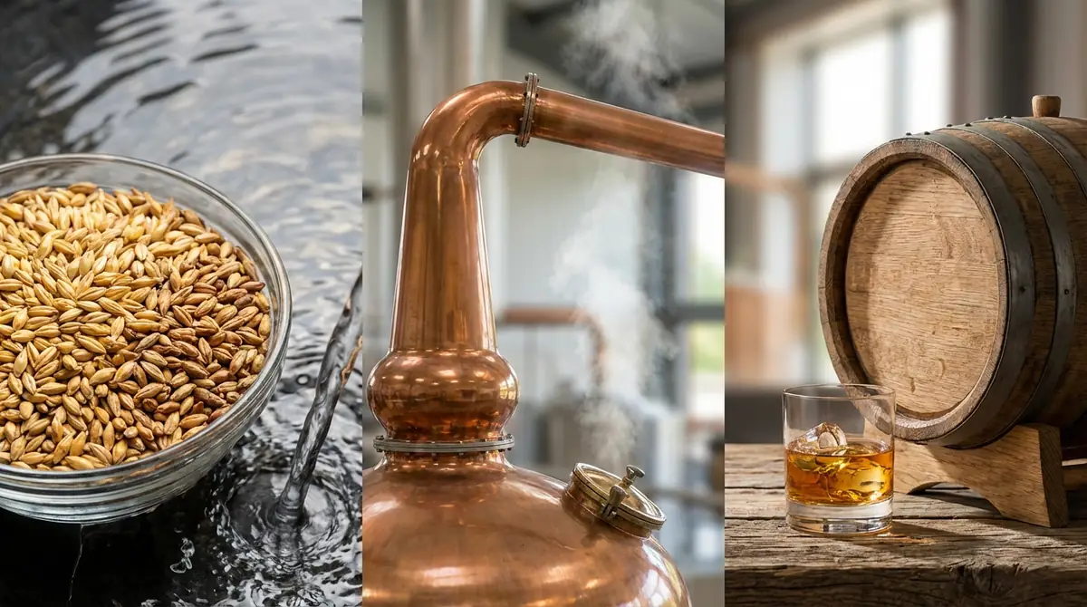 ウイスキーの定義を30秒で解説｜3つの必須条件