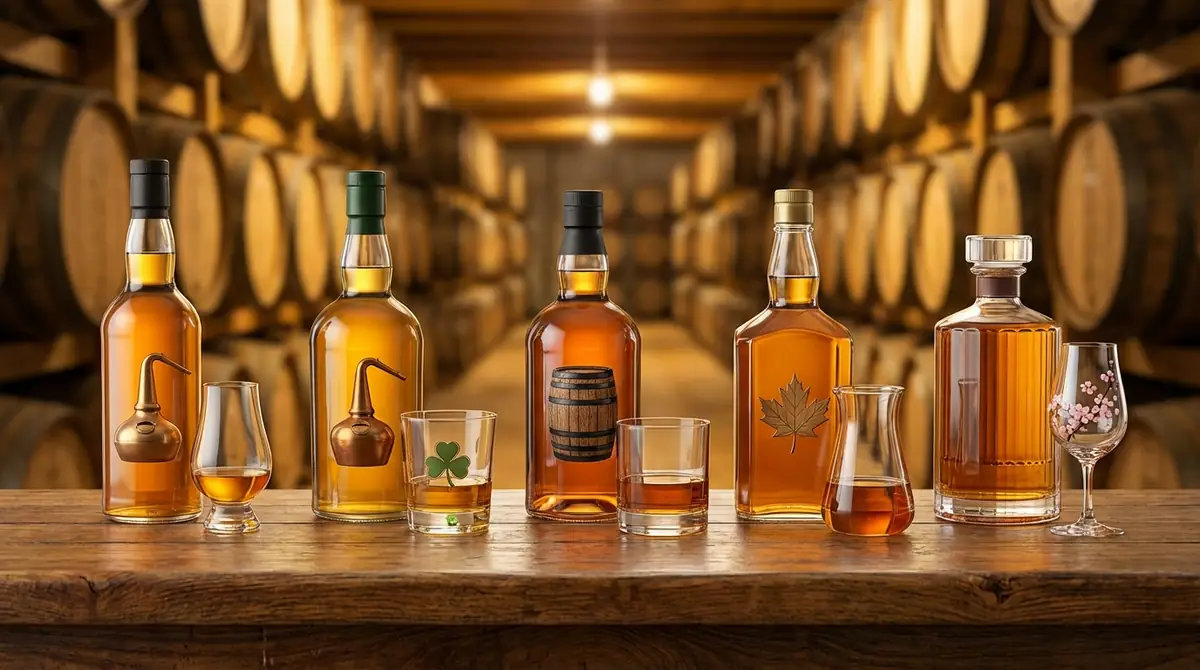 世界5大ウイスキーの定義を徹底比較