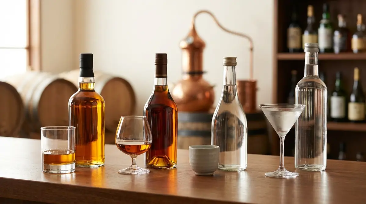 ウイスキーと他の蒸留酒の定義の違い【ブランデー・焼酎・ウォッカ】