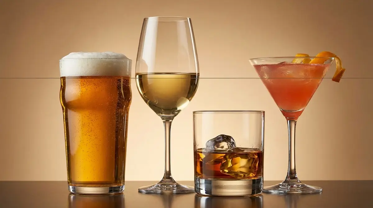 アルコール度数の違い｜実はほぼ同じ