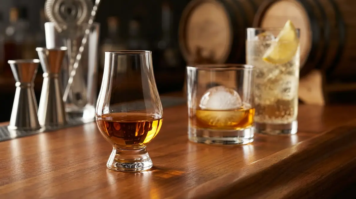 ウイスキーのストレートとは？他の飲み方との違い
