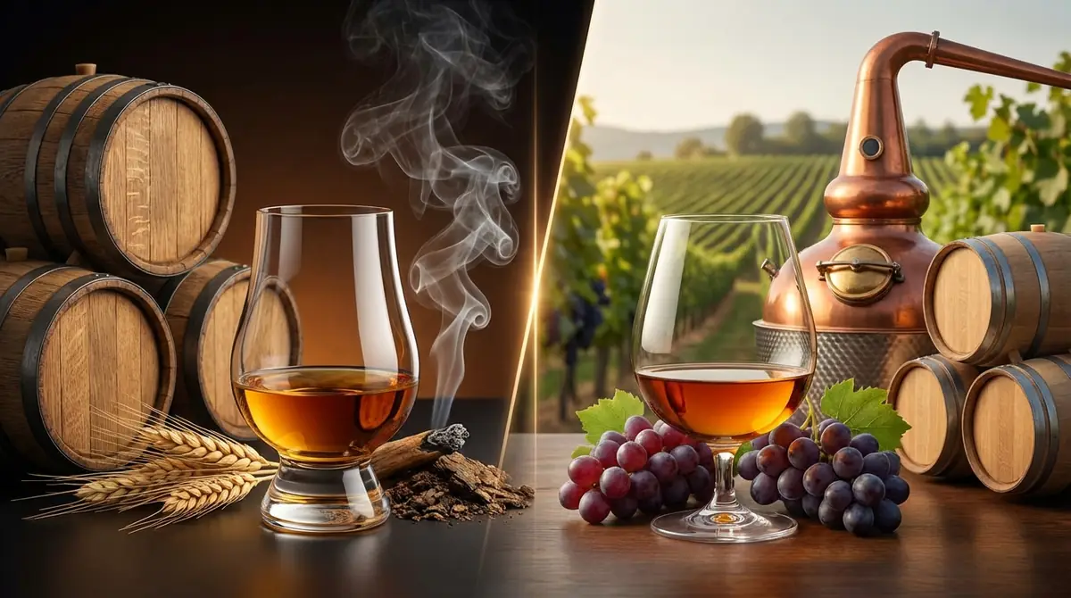 ウイスキーとブランデーの違いに関するよくある質問