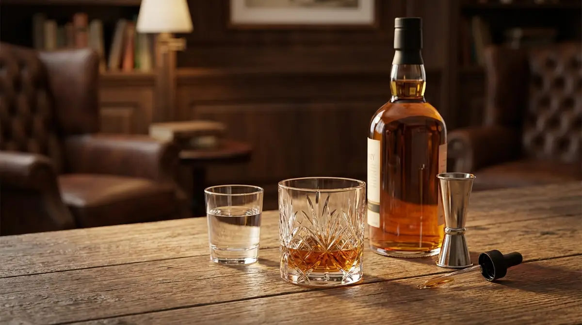 ストレートを楽しむための準備｜グラス・チェイサー・適量