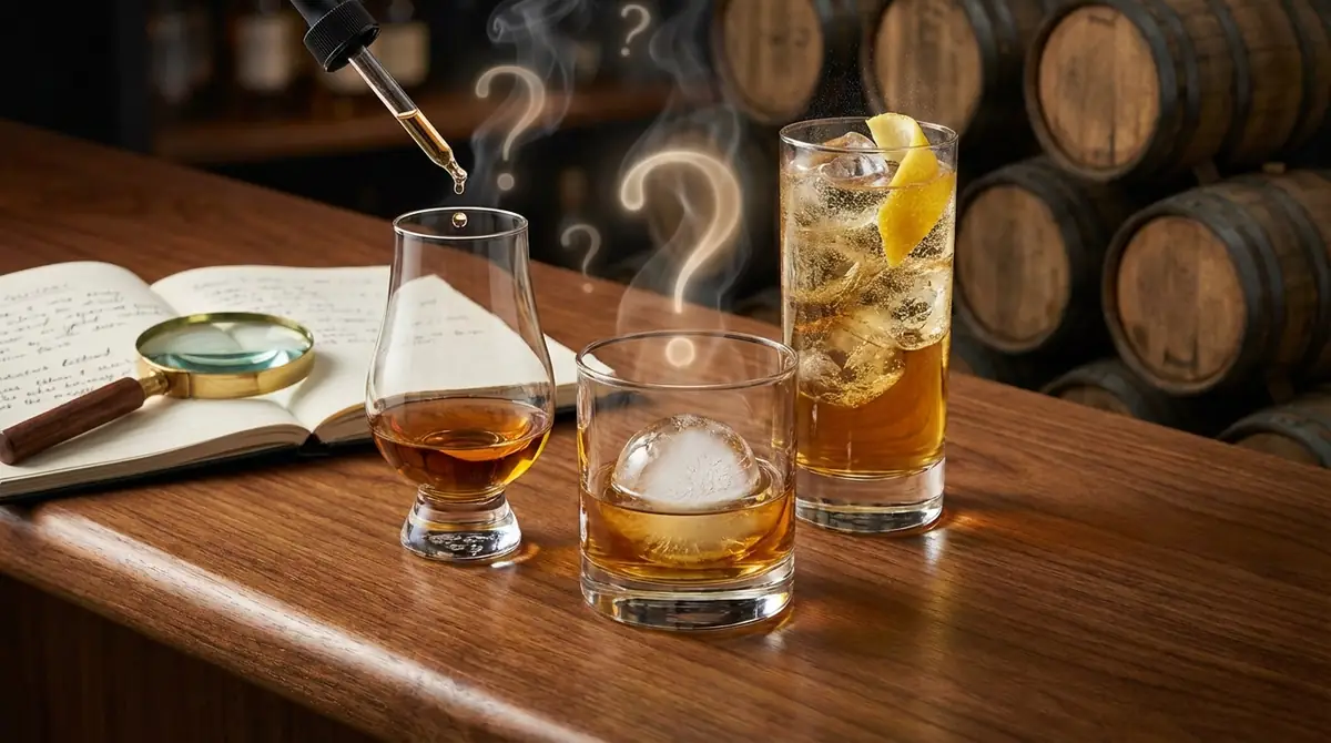 ウイスキーの飲み方でよくある質問