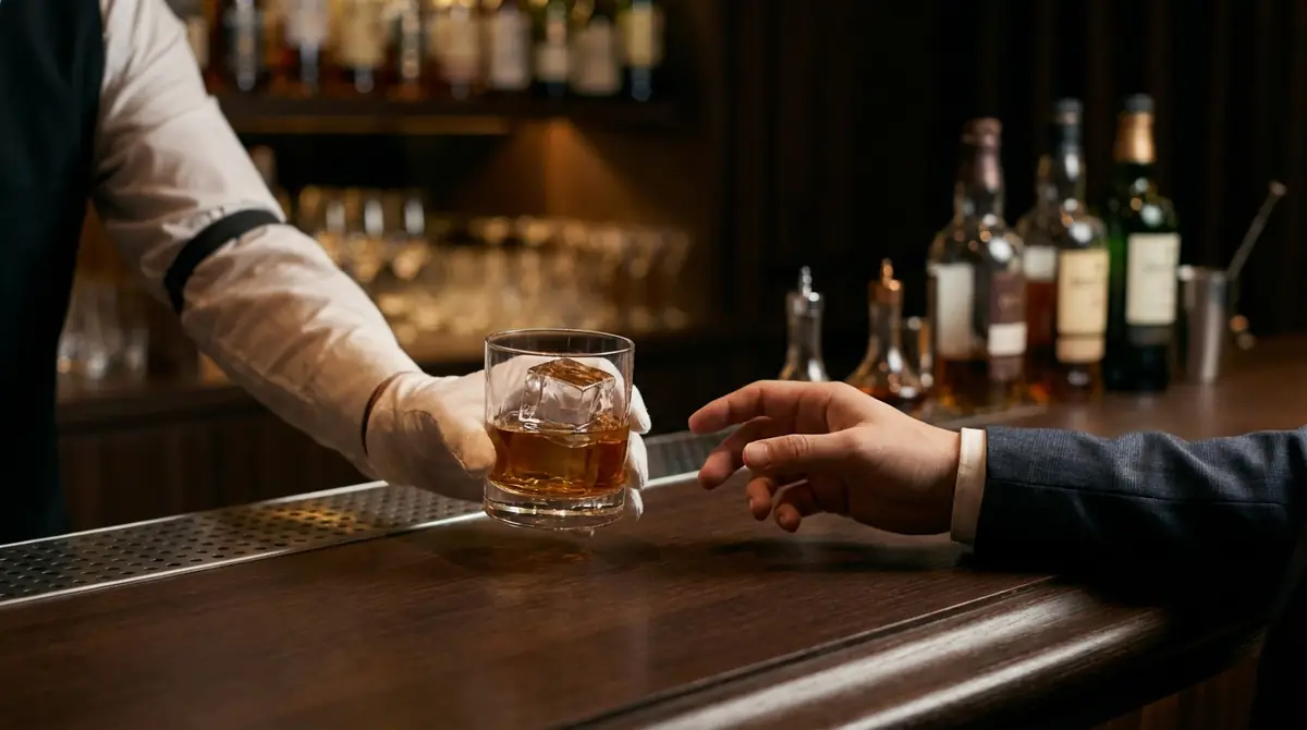 バーでストレートを注文するときのマナー