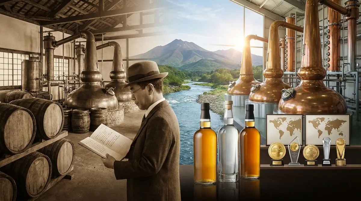 日本ウイスキーの歴史|竹鶴政孝から世界的評価獲得までの100年