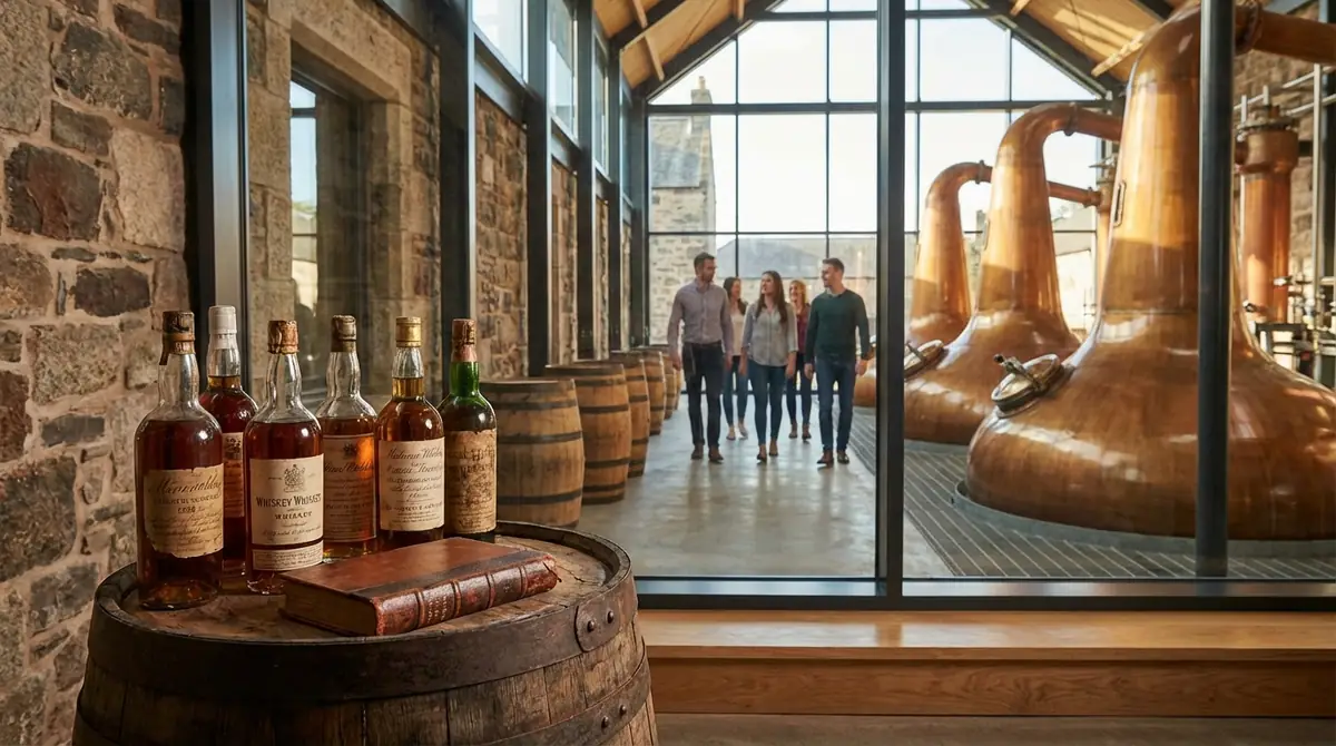 ウイスキーの歴史を体感する|蒸留所見学と歴史的銘柄