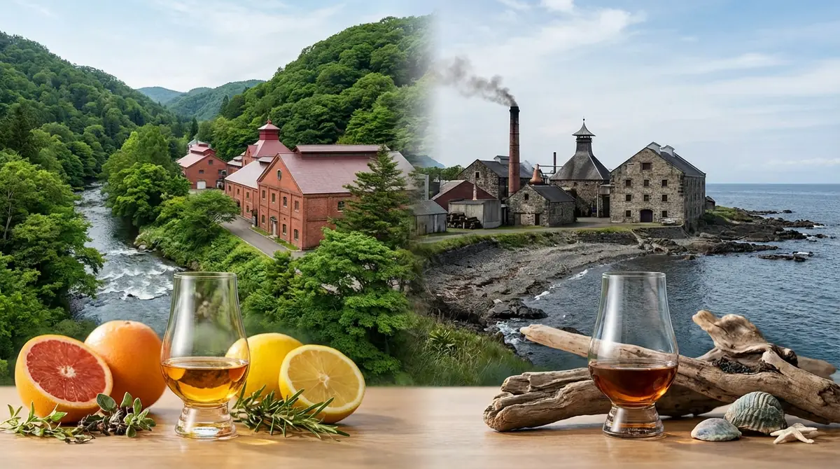 宮城峡と余市の違い｜どっちを選ぶべきか徹底比較