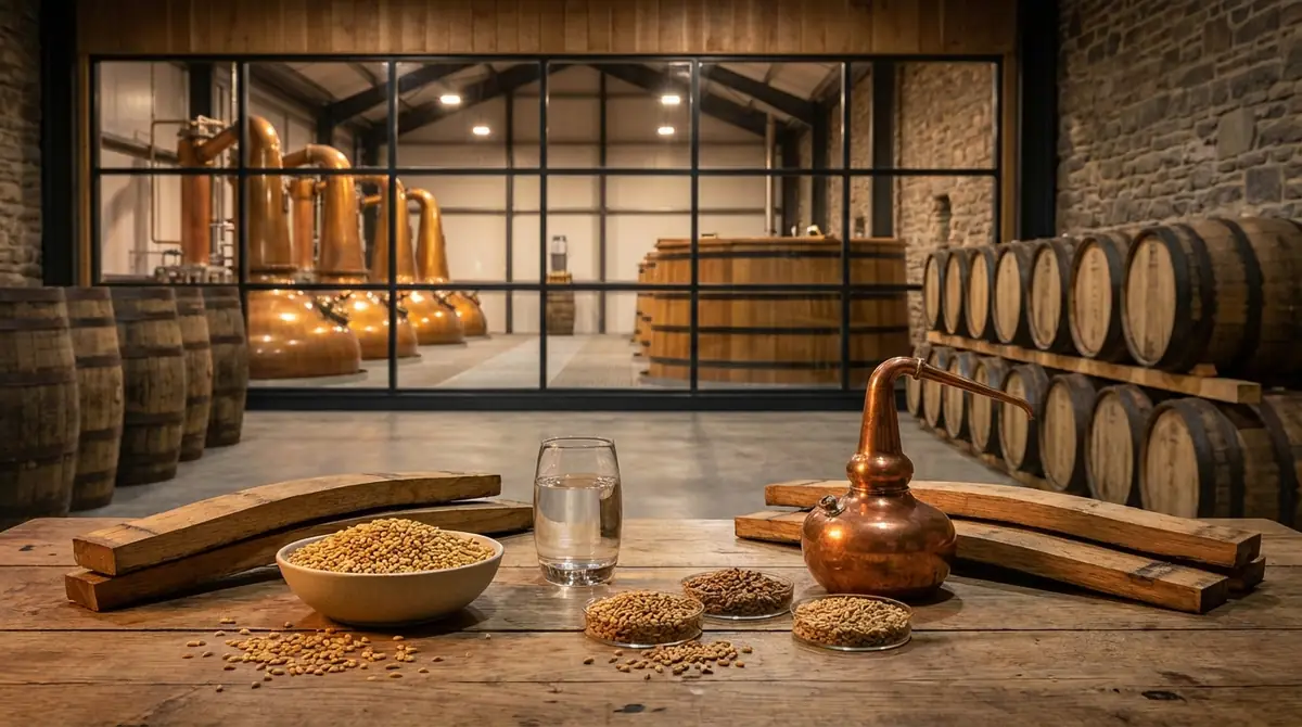 ウイスキーの原料と作り方｜製造工程6ステップ