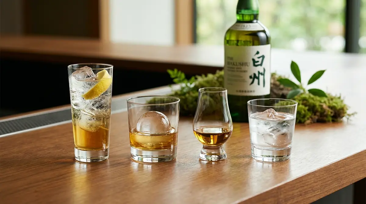 白州のおすすめの飲み方4選|初心者はハイボールから