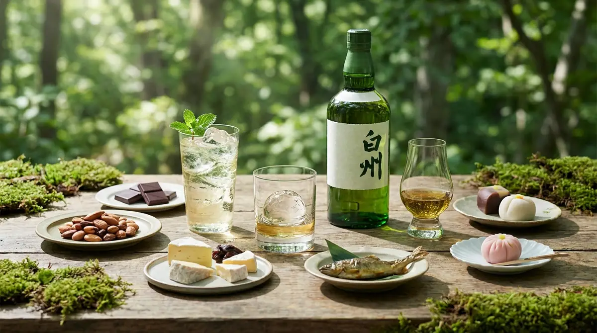 白州に合うおつまみ・ペアリング|飲み方別おすすめ