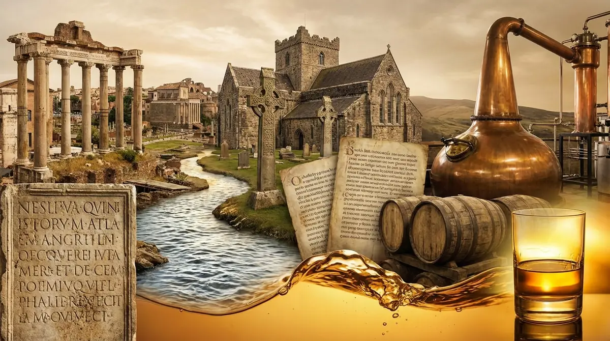 ウイスキー語源の歴史|ラテン語からゲール語への変遷