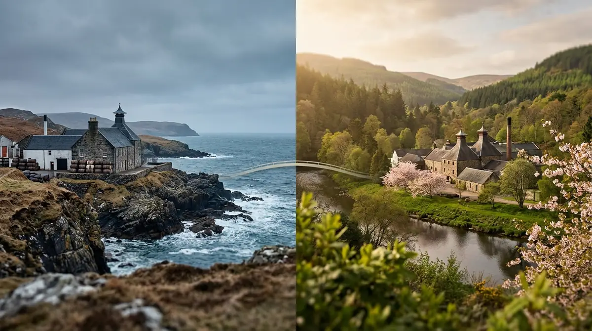 余市と宮城峡の違い｜同じニッカでも個性は正反対