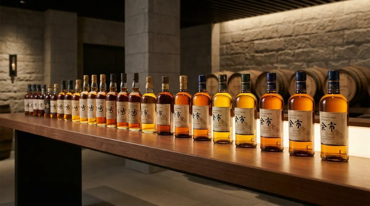 余市ウイスキーのラインナップ｜現行品と終売品を整理
