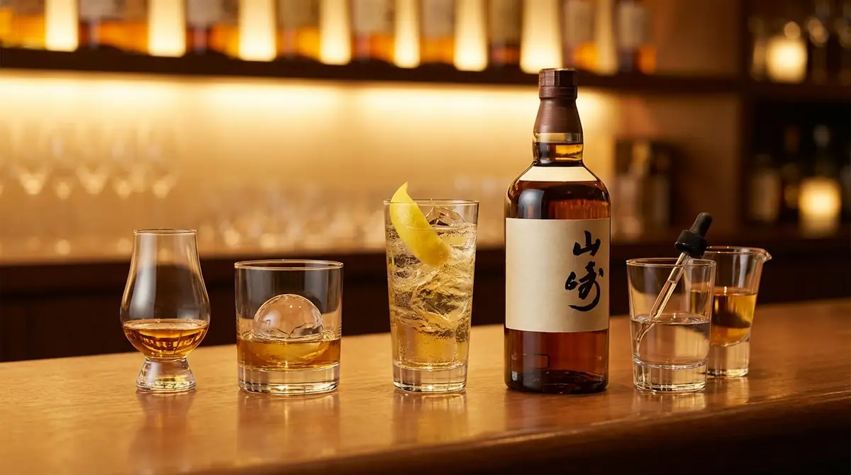 山崎ウイスキーのおすすめの飲み方【初心者〜上級者向け】