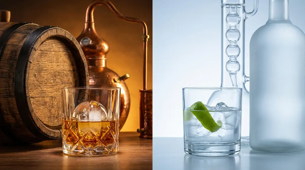 ウイスキーとウォッカの違いは「熟成の有無」が決め手