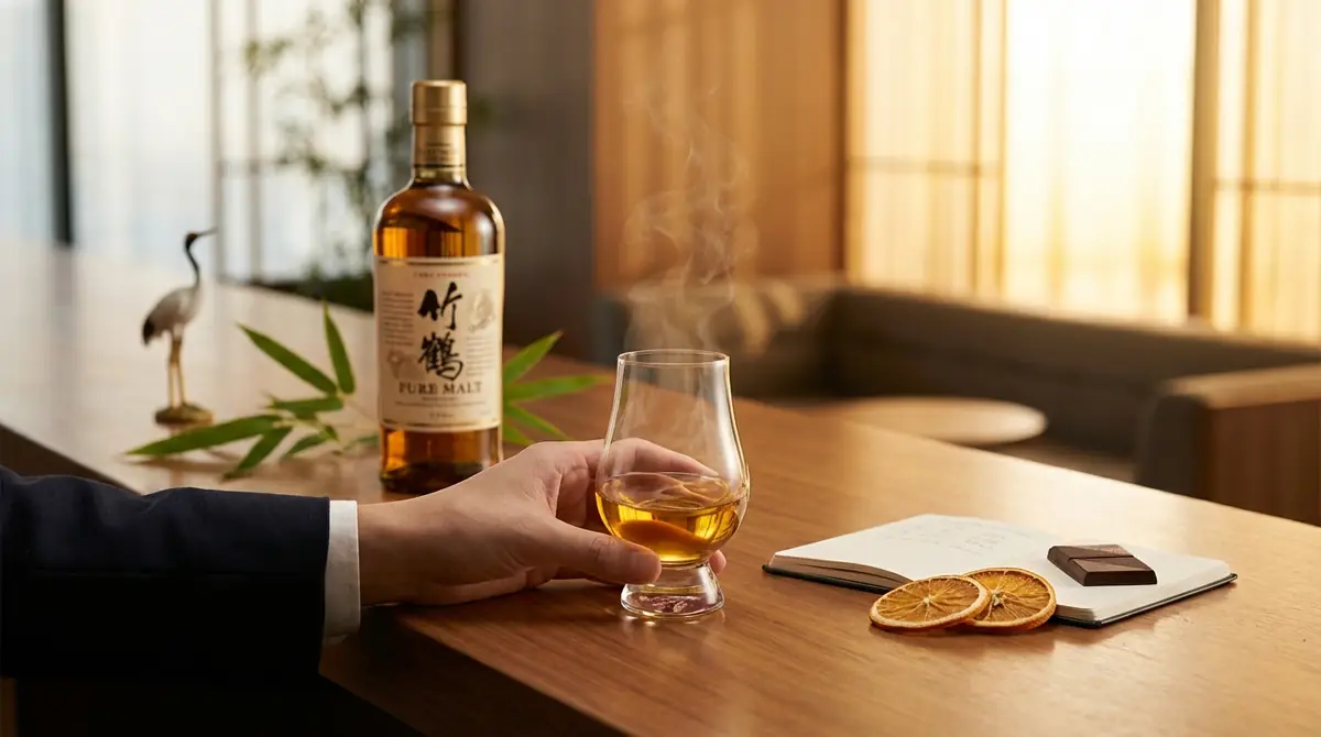 竹鶴ウイスキーの味わいと香り|実飲レビュー