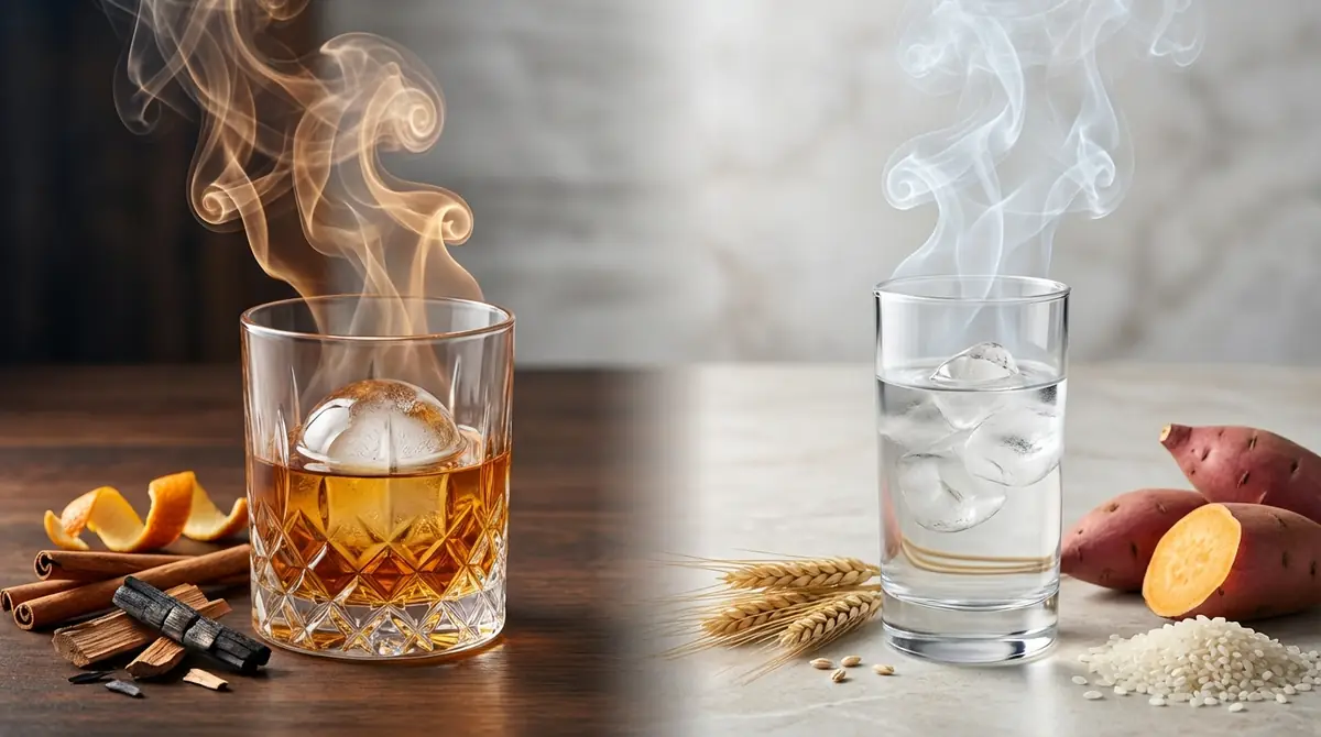 ウイスキーと焼酎の違い③|味わいと香り