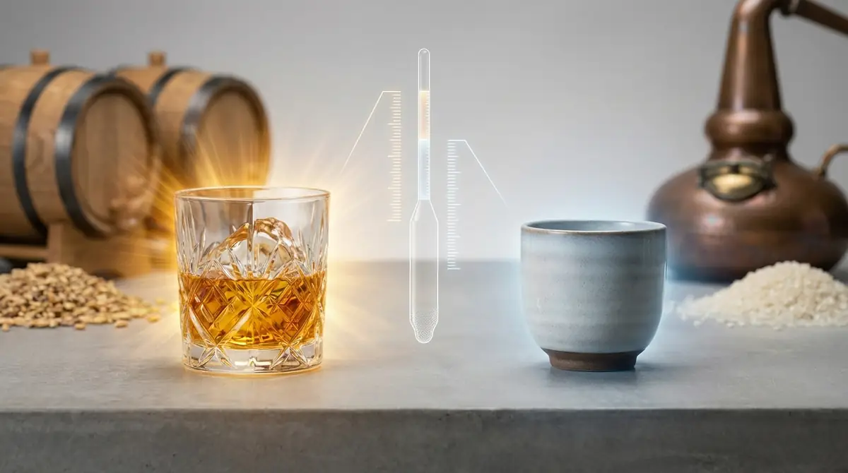 ウイスキーと焼酎の違い④|アルコール度数