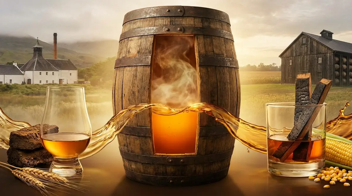 そもそもウイスキーとは？スコッチ・バーボンの位置づけ