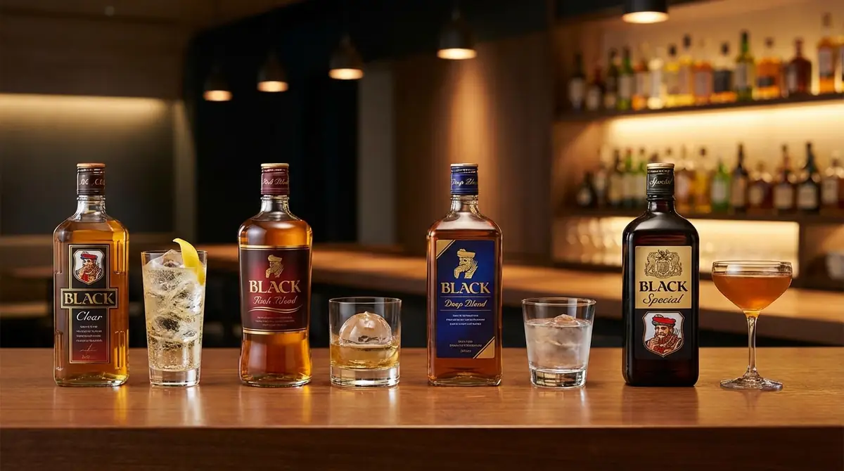 【種類別】ブラックニッカのおすすめ飲み方早見表