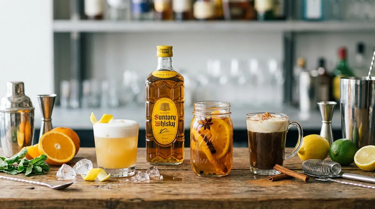 角瓶のアレンジレシピ3選｜ハイボールに飽きたら試したい