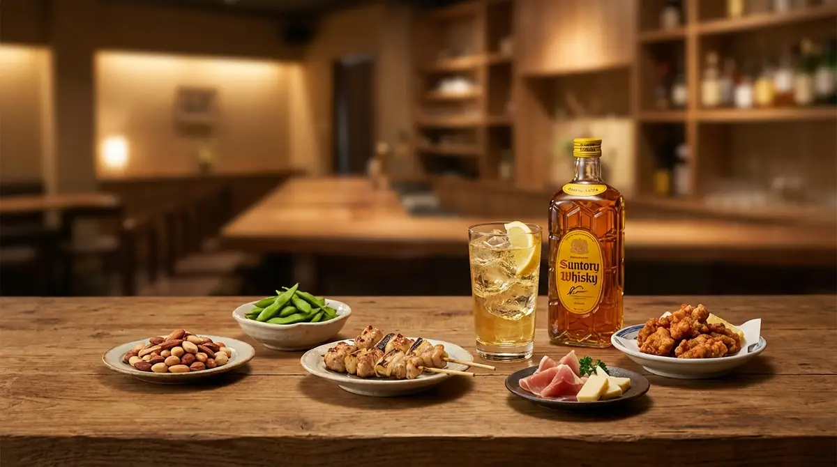 角瓶に合うおつまみ5選｜ハイボールとの相性抜群