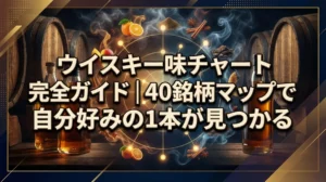 ウイスキー味チャート完全ガイド｜40銘柄マップで自分好みの1本が見つかる
