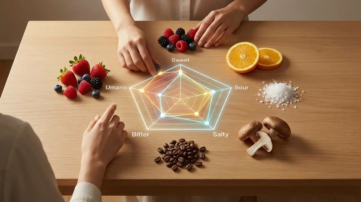 【30秒診断】あなたの好みタイプを味チャートで特定