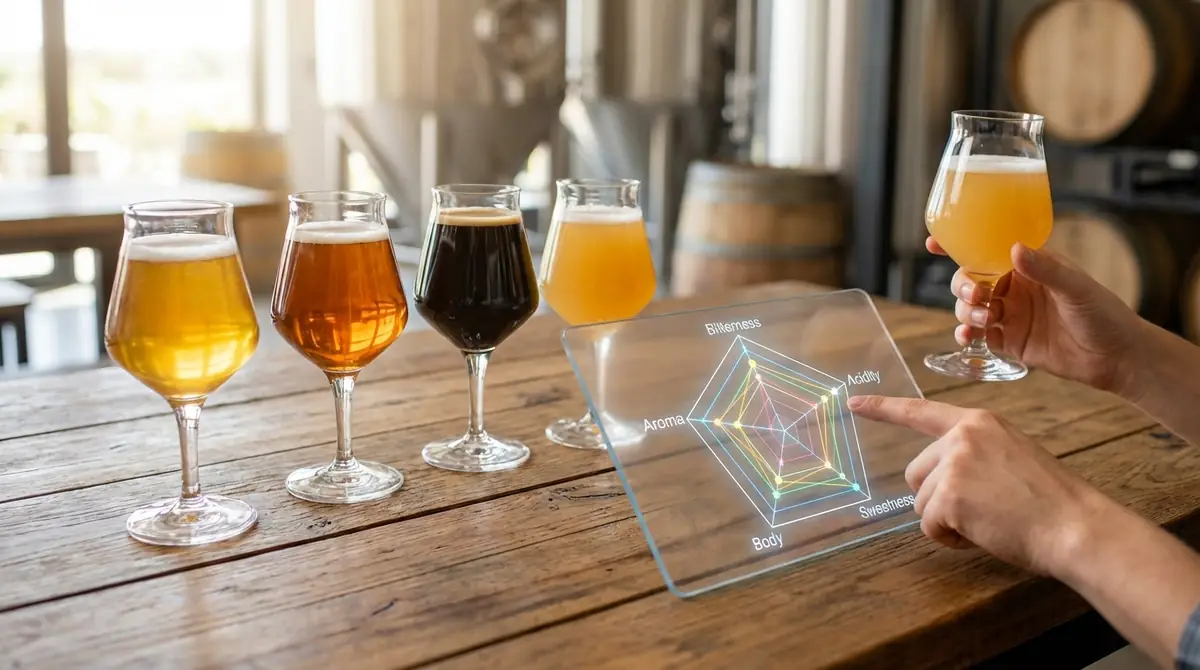 味チャートを活用した飲み比べ実践ガイド