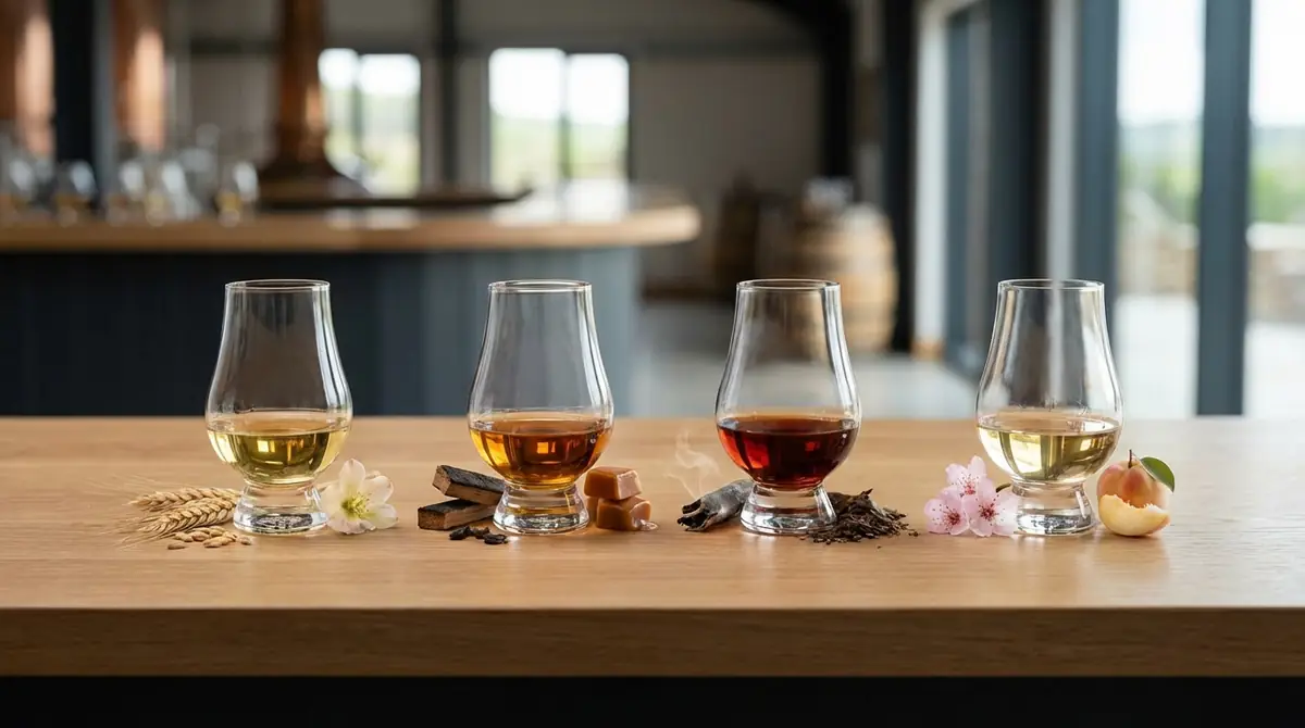 【味わいで比較】ウイスキーの種類別特徴早見表