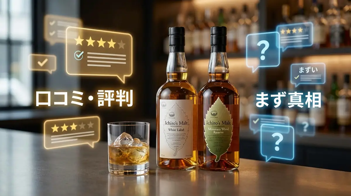 イチローズモルトの口コミ・評判｜「まずい」という声の真相