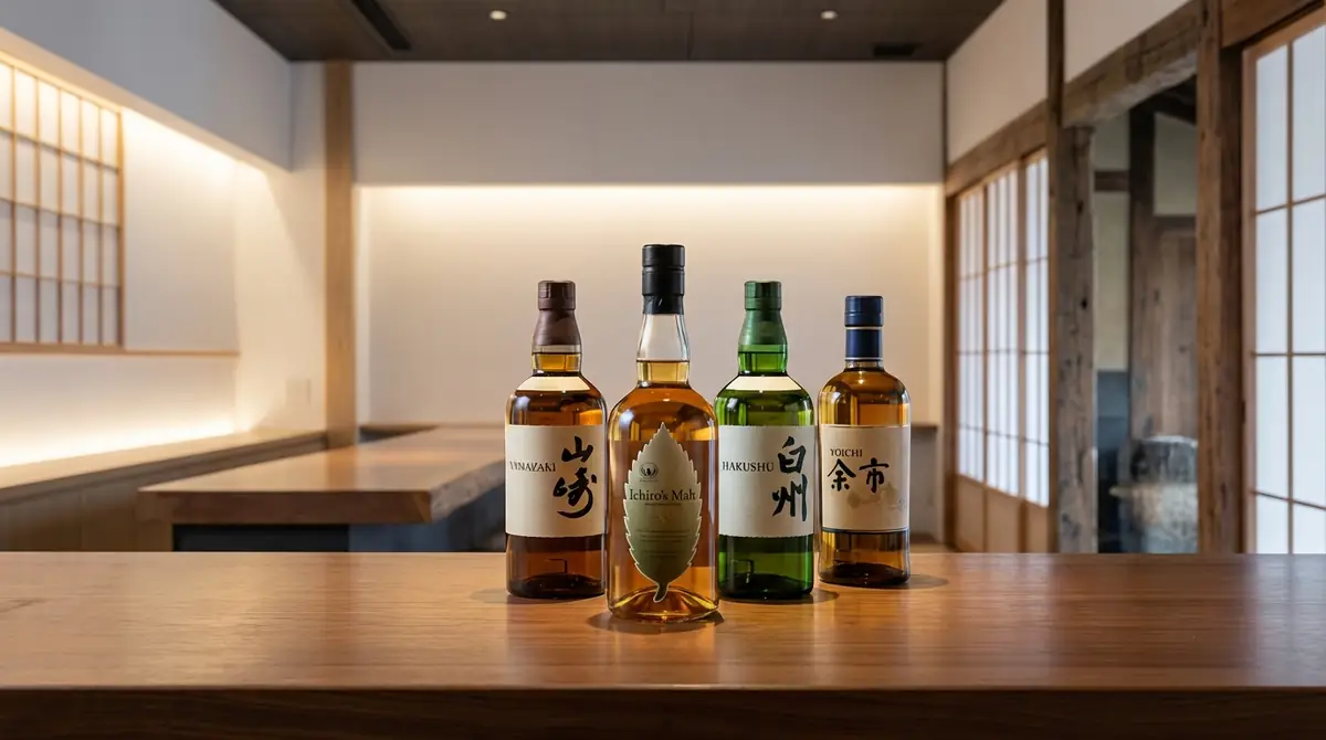 イチローズモルトと山崎・白州・余市の違いを比較