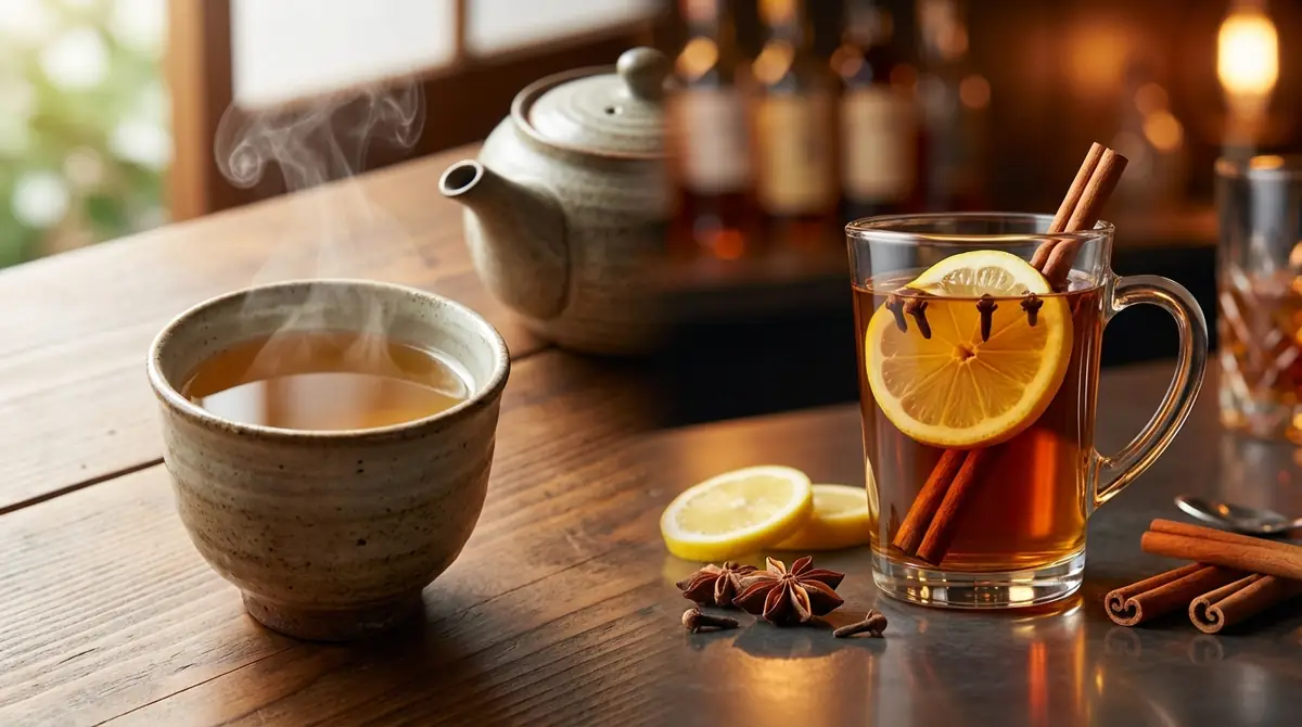 そもそもお湯割りとは?ホットウイスキーとの違い