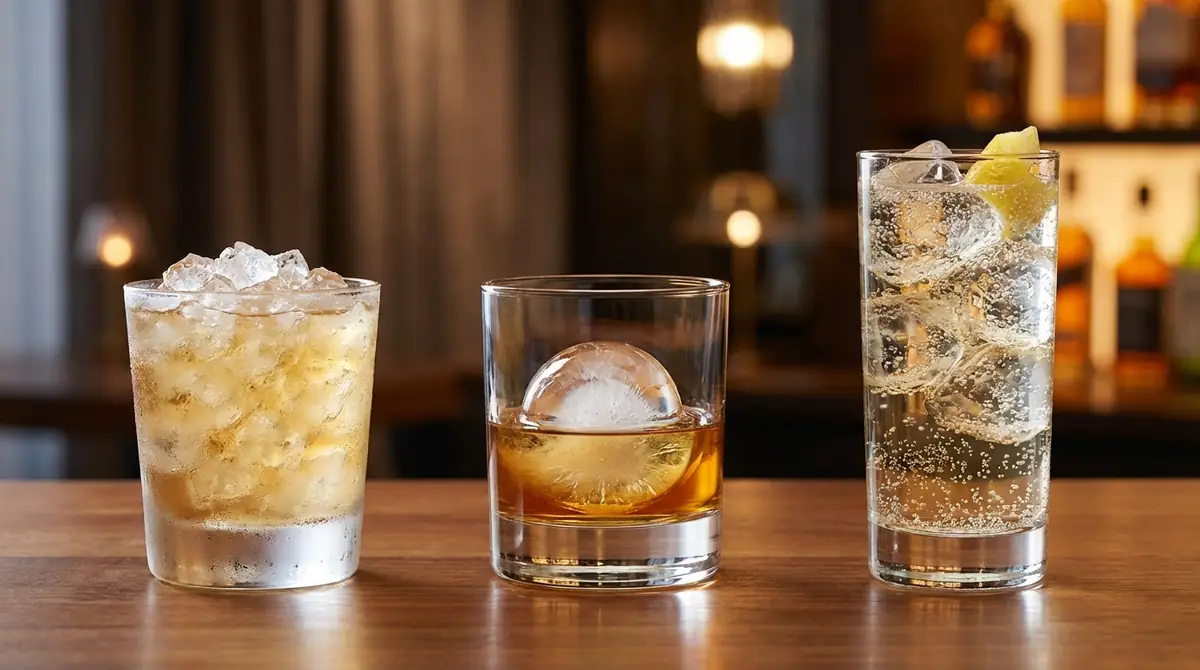 ミストとロック・ハイボールの違い｜比較表で解説