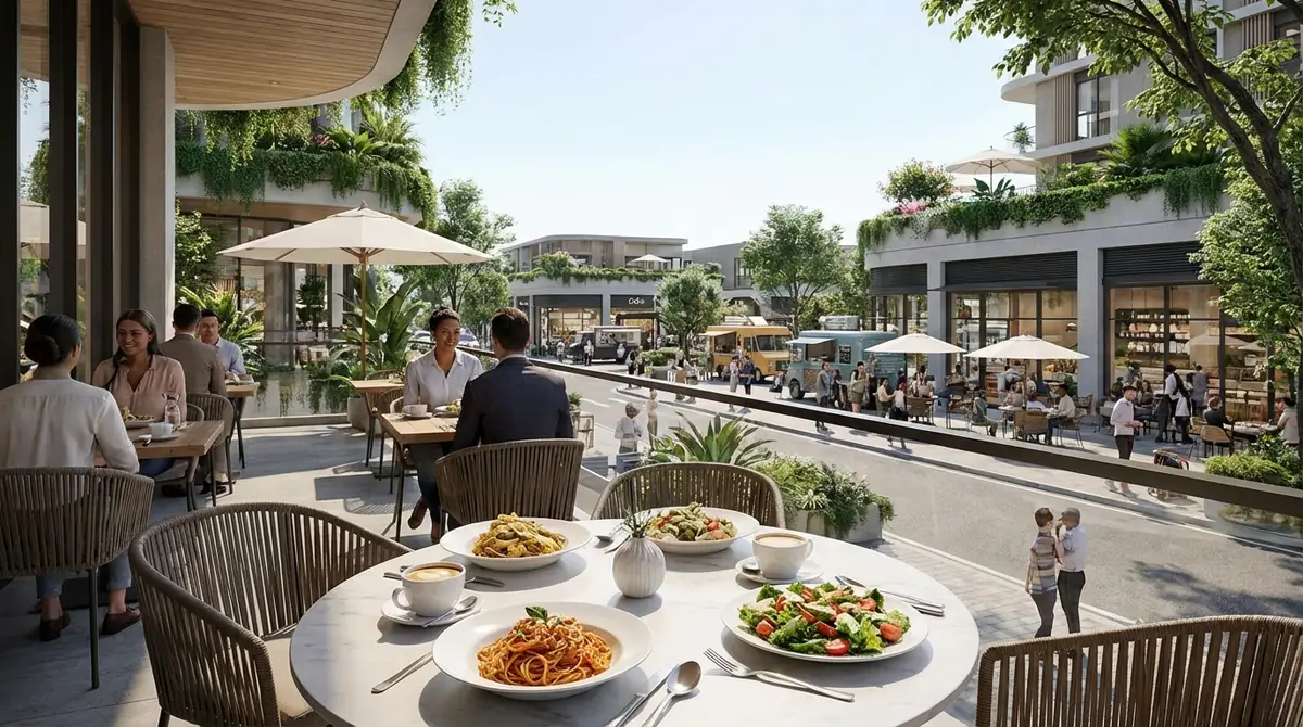 敷地内レストラン・周辺ランチ情報