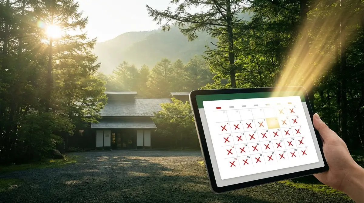 白州蒸溜所見学の予約方法と「取れない」ときの対策