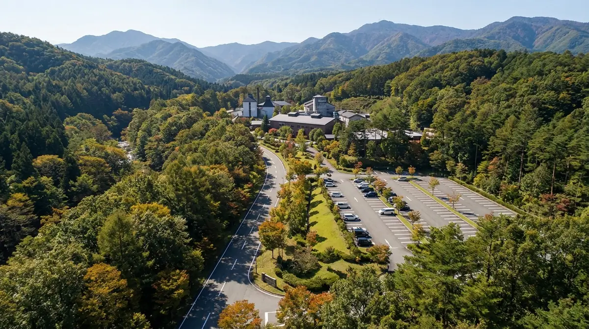 白州蒸溜所へのアクセス・駐車場情報