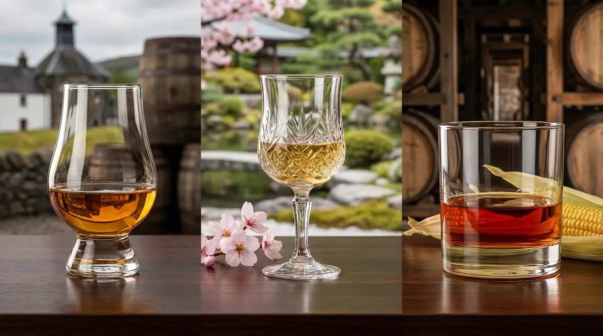 スコッチ・ジャパニーズウイスキーとバーボンの違いも比較
