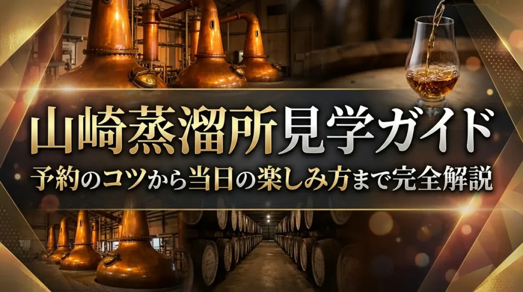 山崎蒸溜所見学ガイド｜予約のコツから当日の楽しみ方まで完全解説
