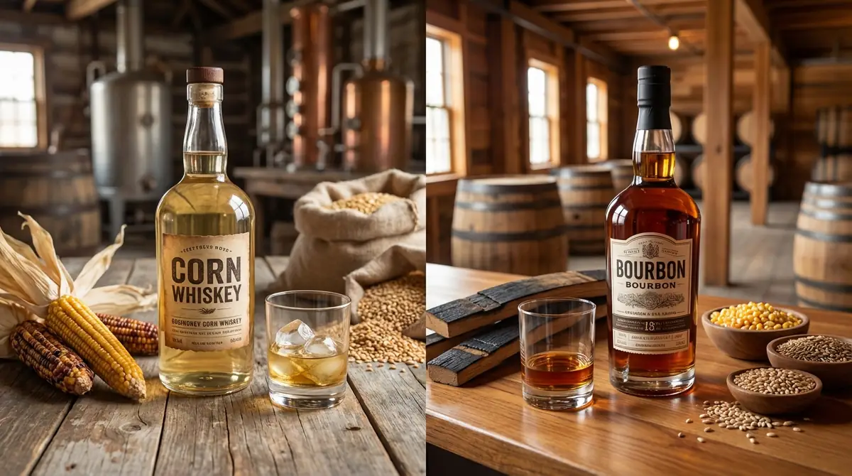 コーンウイスキーとバーボンの違いを徹底比較