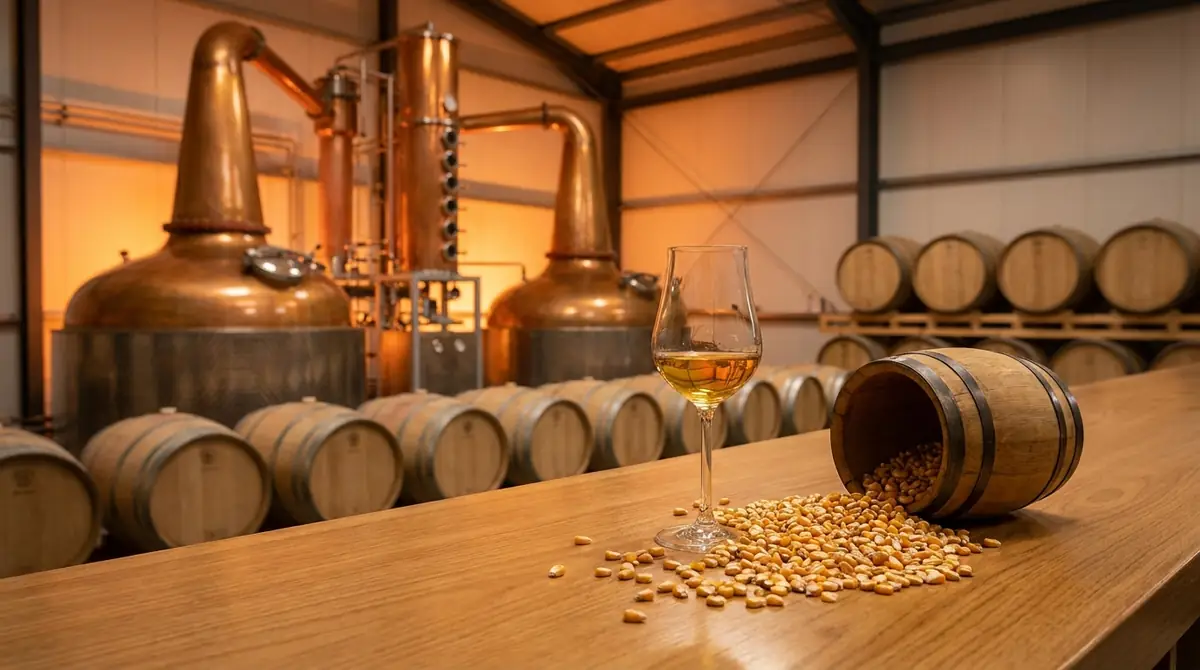 コーンウイスキーはなぜ甘い？味わいの秘密と製造工程