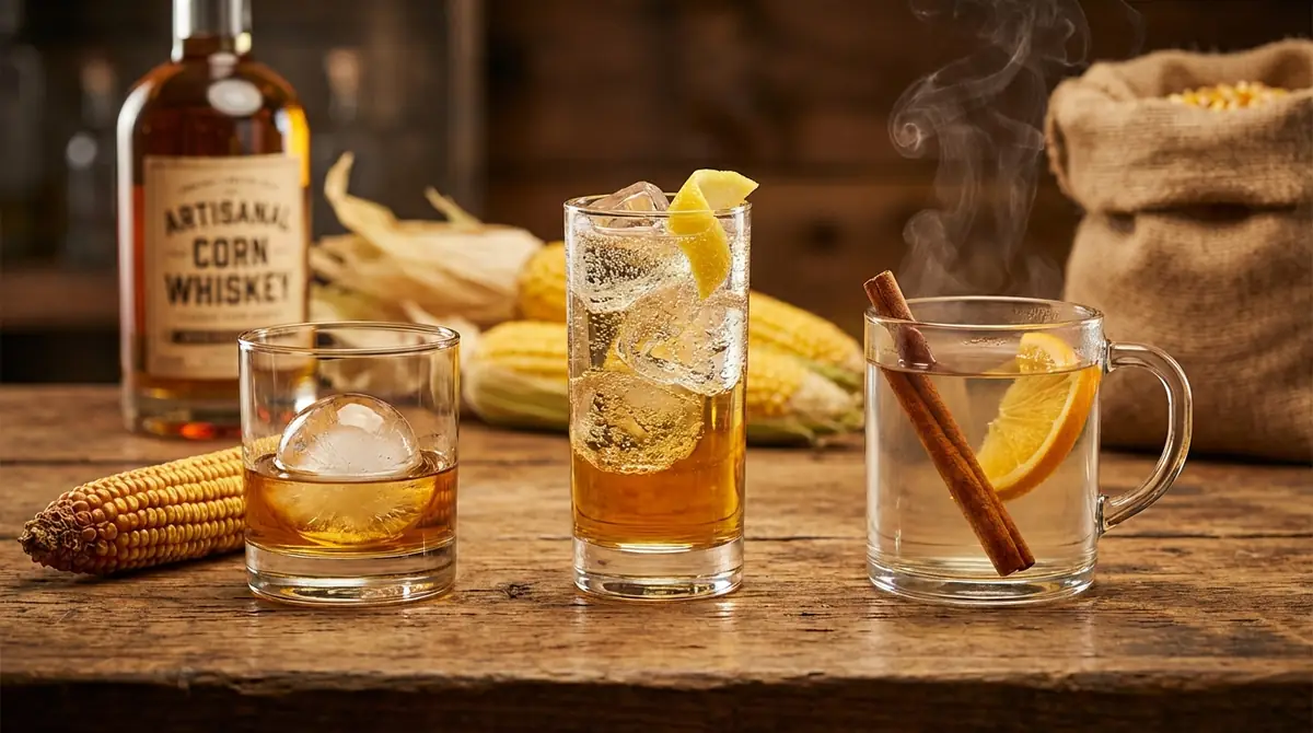 コーンウイスキーの美味しい飲み方3選