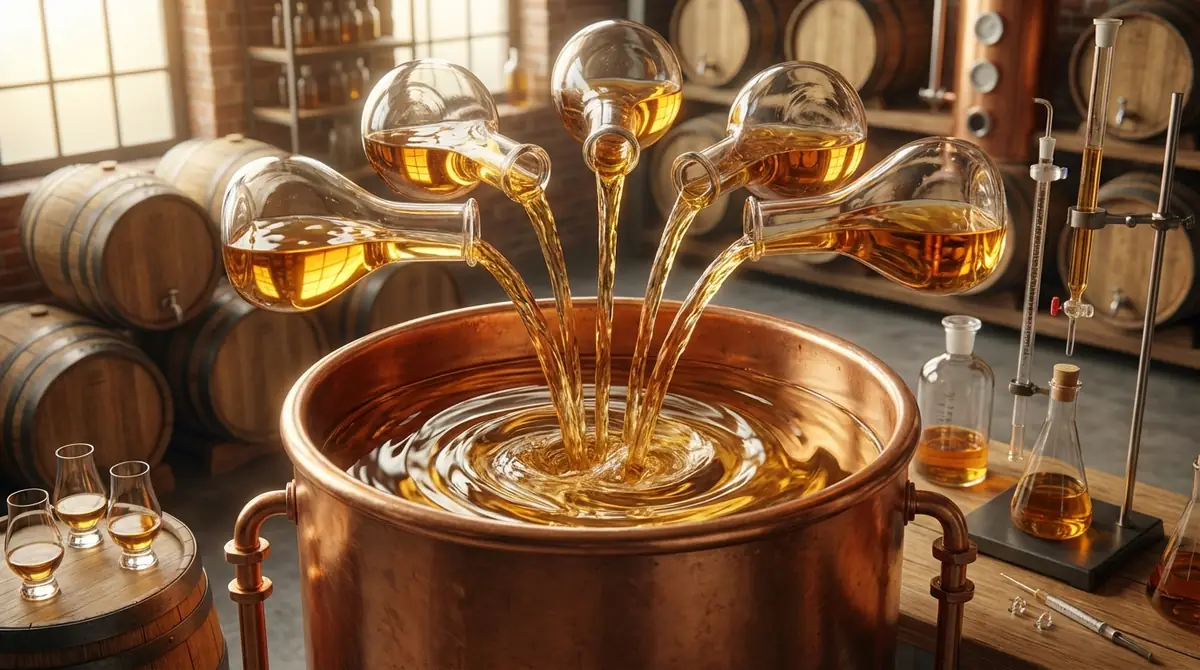 ブレンデッドウイスキーの作り方・製造工程