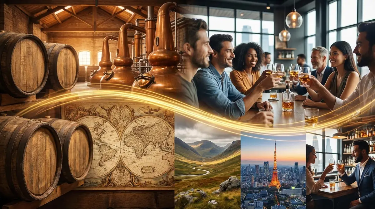 ブレンデッドウイスキーの歴史｜世界で愛される理由