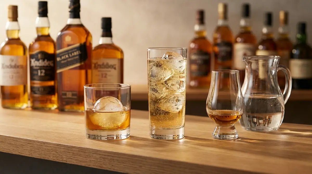 ブレンデッドウイスキーの美味しい飲み方