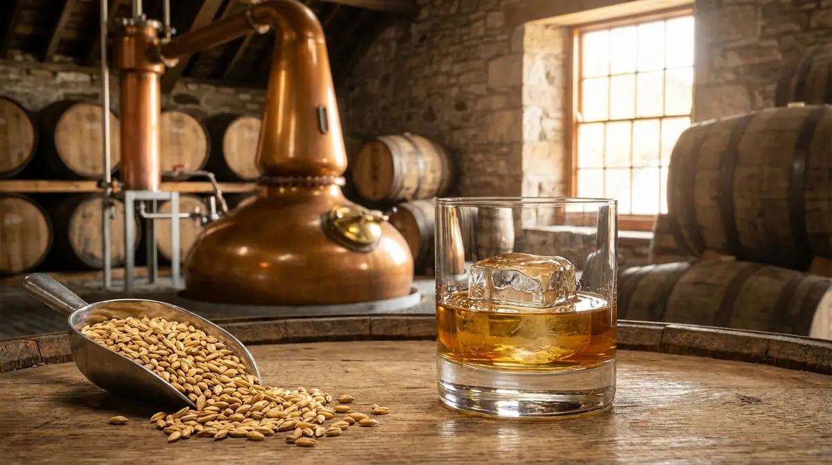 シングルモルトとは「単一蒸留所の大麦麦芽100%ウイスキー」