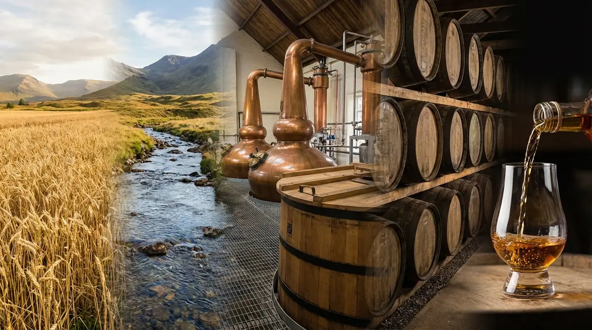 モルトウイスキーの原料と製法をわかりやすく解説