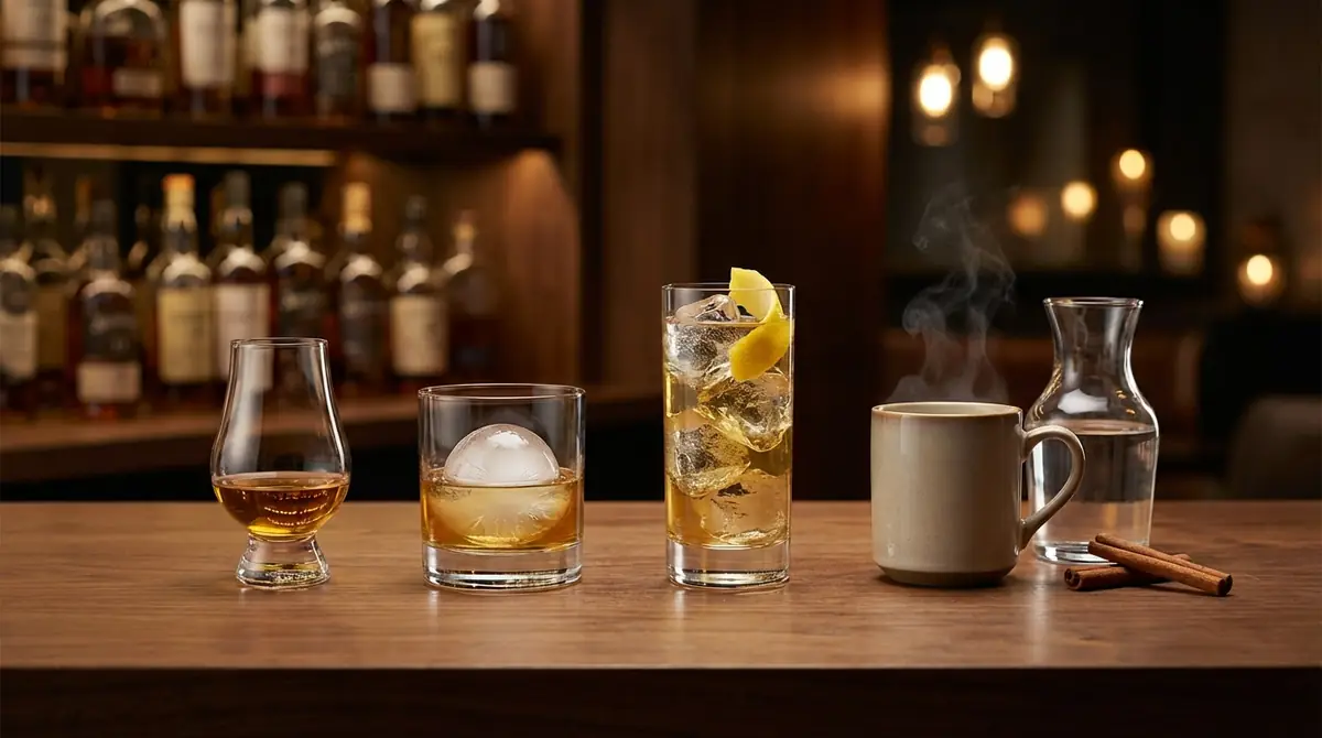 モルトウイスキーの美味しい飲み方4選
